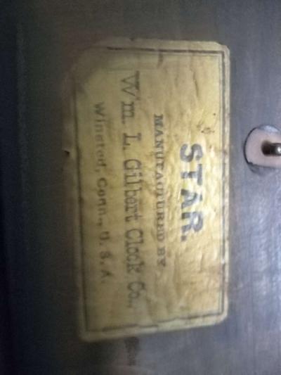 wmLGilbert Mantel Clock