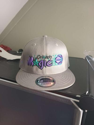 Orlando Magic Snapback Cap Hat Custom Embroidered - Thumbnail 2