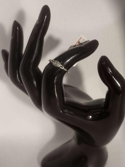 Silver Rose Ring - Thumbnail 3