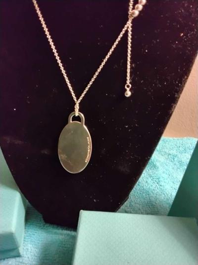 TIFFANYCO BLUE SPLASH NECKLACE - Thumbnail 5