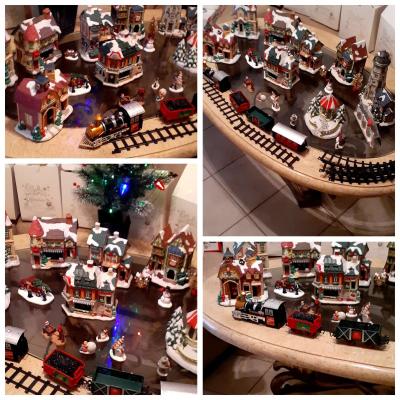 ceramic Christmas House - Naples, Florida