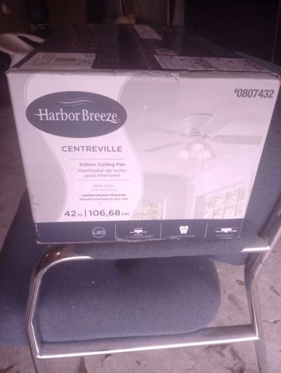 The Harbor Breeze Centreville 42in Ceiling Fan - Thumbnail 4