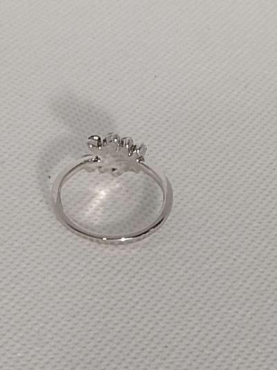 Blue Dragonfly Silvery Ring - Thumbnail 5