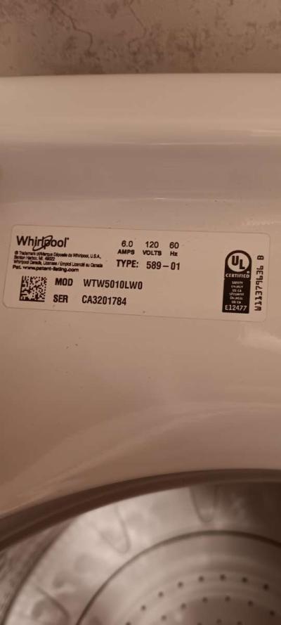 whirlpool washer and dryer - Thumbnail 6