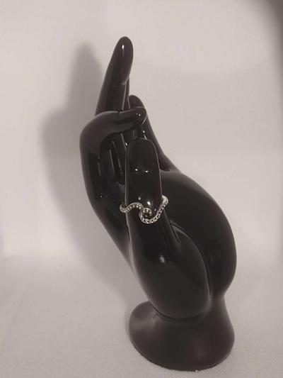 Curled Silver Ring - Thumbnail 3