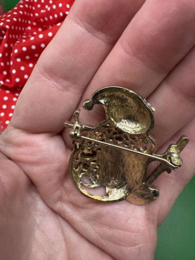 2039PTT High Quality New Enamel  Snowman With Shovel - Thumbnail 6