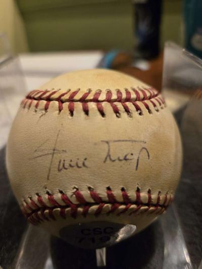 autograph Willie Mays Baseball - Thumbnail 3