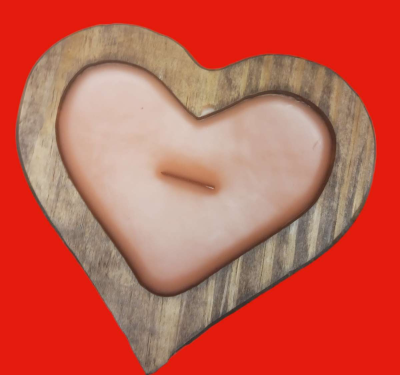 Mini Heart Candle - Thumbnail 3