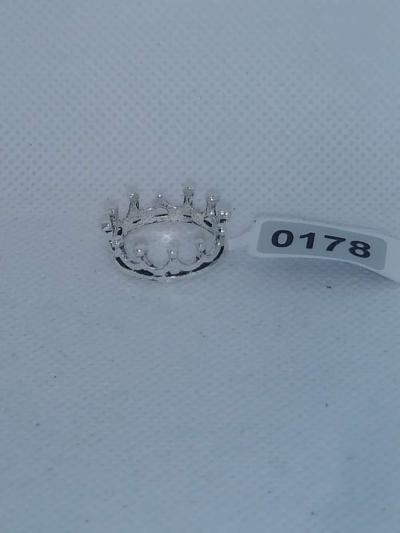 Silver Crown Ring - Thumbnail 5
