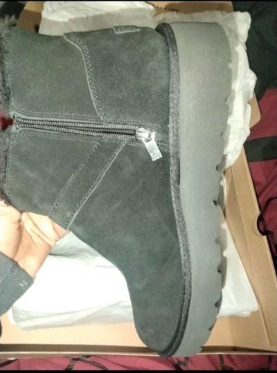 Black Womens UGG Boots Size 10 - Thumbnail 4