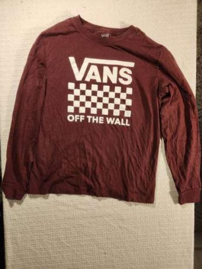 vans longsleeve shirt