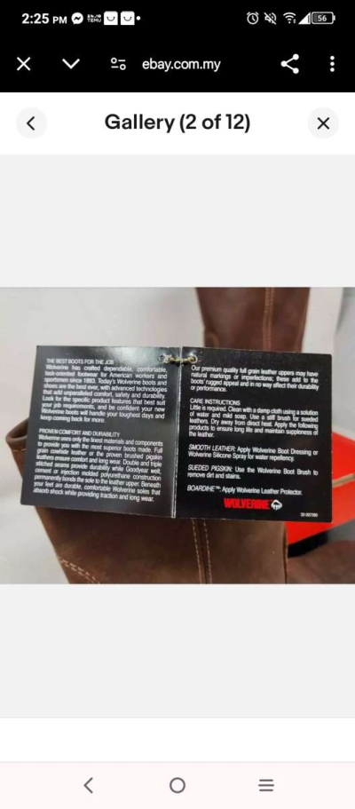 Wolverine Wellington MENS WORK BOOTS - Thumbnail 5