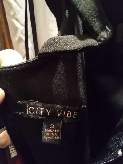 Black Cocktail Dress - Thumbnail 4