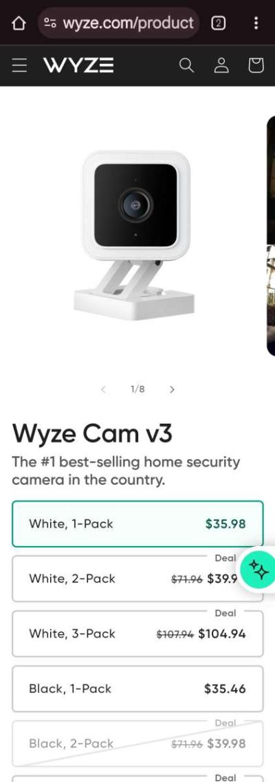 4 Wyze Security Cameras - Thumbnail 2