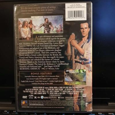The last of the Mohicans movie DVD - Thumbnail 2