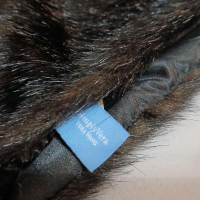 Vera Wang Faux Fur Scarf - Thumbnail 2