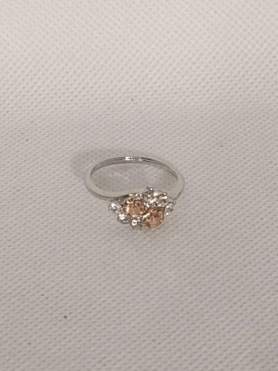 Peach Cluster Silver Ring - Thumbnail 4