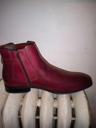 SELLING MY BRAND NEW NEVER USED LA MILANO BURGUNDY SHOES - Thumbnail 4