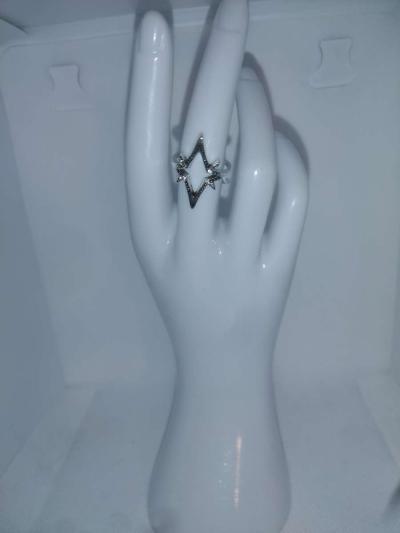 Bohemian Style Ring Sharp Angles - Thumbnail 2