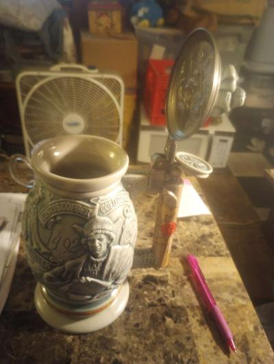 vintage Christopher Columbus Stein - Thumbnail 3