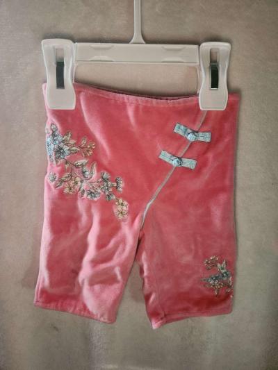 3 Months Baby Girls Salmon Pink Outfit - Thumbnail 3