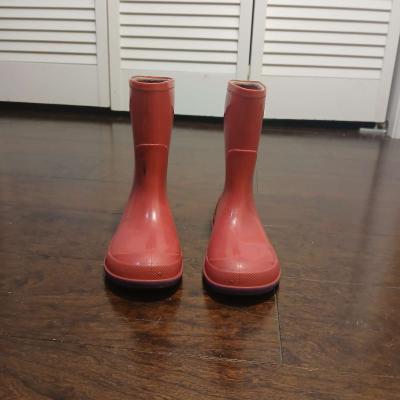 Girls Toddler Rain Boots size 9 to 10 - Thumbnail 2