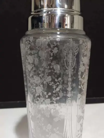 Rare Cambridge Glass Cocktail Mixer - Thumbnail 4