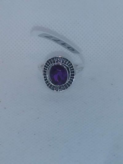 Purple Signet Ring - Thumbnail 4