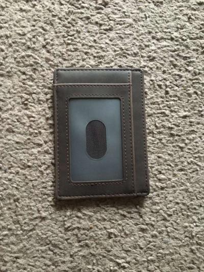 Brand New Travelambo slim wallet all leather - Thumbnail 2