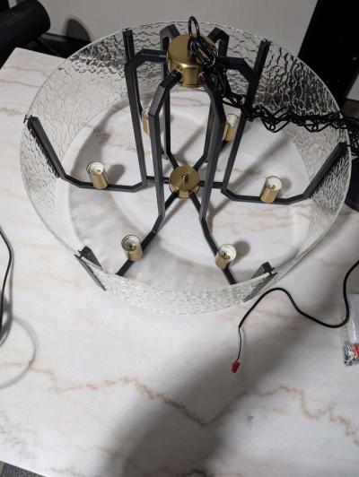 Cocostar Black Drum Chandelier - Thumbnail 3