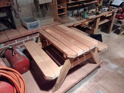 kids mini picnic tables - Thumbnail 4