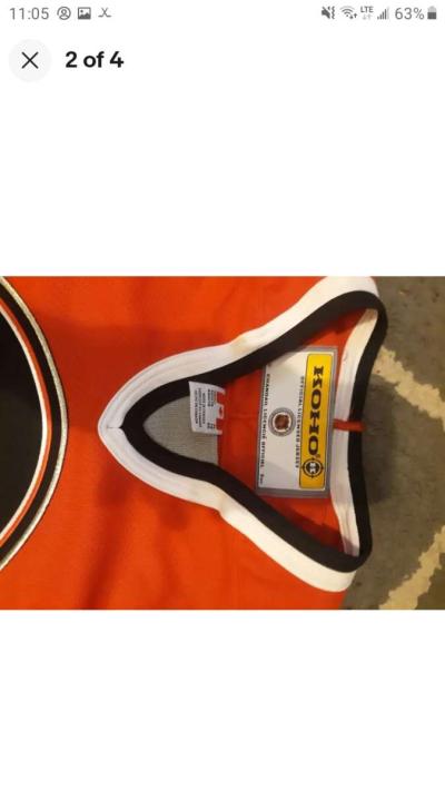 authentic buffalo sabres vintage butterknife Jersey rare - Thumbnail 4