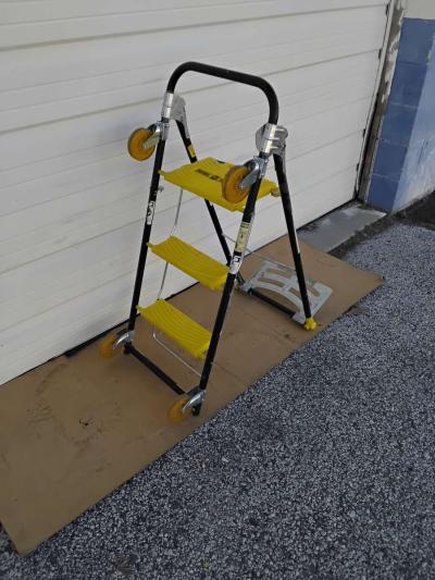 Nice Hand Truck and Step Ladder and Dolly Like New - Thumbnail 2