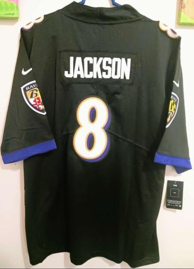 L Jackson Ravens QB jersey  Large Stitched - Thumbnail 2