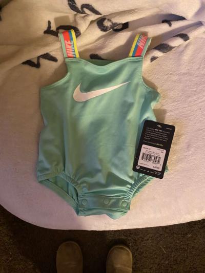 Nike bathing suit for newborn girl - Thumbnail 2