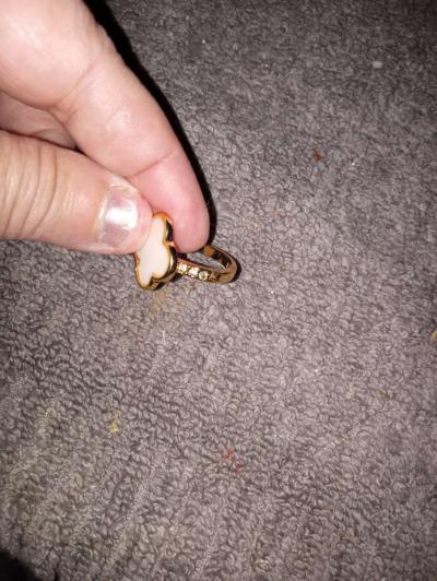 cloverleaf style design ring - Thumbnail 3