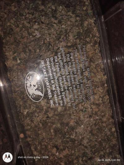 1 million dollars in a plastic money symbol container - Thumbnail 3