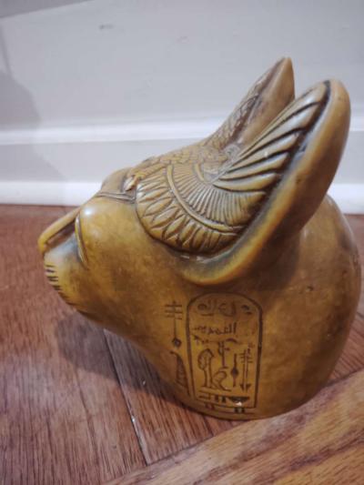 Replica Bastet Goddess head Cat goddess  Egyptian Bastet for - Thumbnail 3