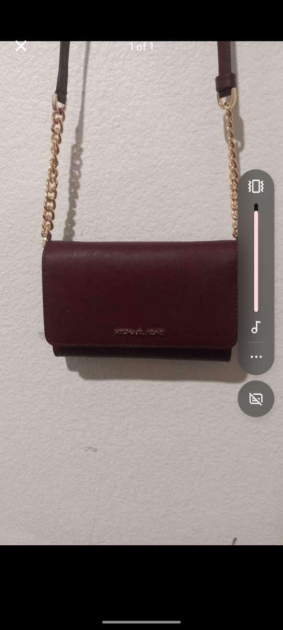 mk purse waver 7 n 1 wand 24inch Figaro chain - Thumbnail 2