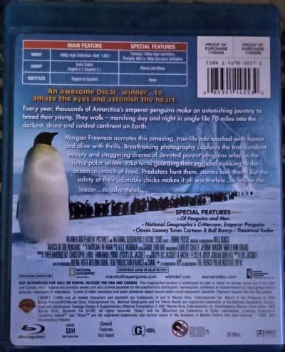 March of the Penguins bluray - Thumbnail 2