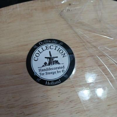 Delftware Collection Tile and wood cheese tray cutter knife - Thumbnail 5