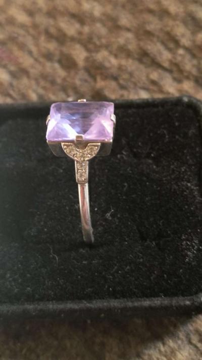 Beautiful Amethyst Ring - Thumbnail 6