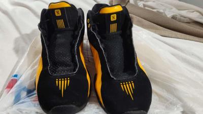 Nike Shox BB4 Metallic University Gold - Thumbnail 4