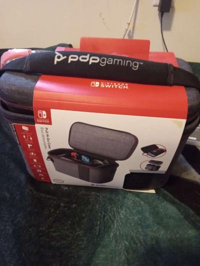 Nintendo switch with original box it came in 3 games - Thumbnail 3