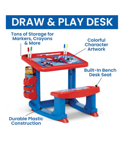 Spidey and His Amazing Friends 3Piece Art  Play Toddler Room - Thumbnail 3