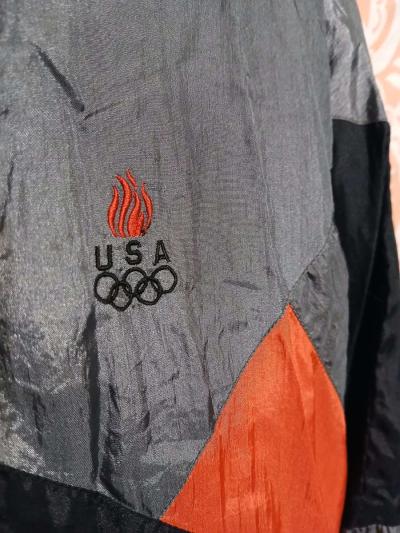 Vintage 90s USA Olympics Team Jcpenny Mens Large Windbreaker - Thumbnail 4