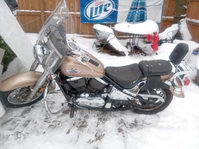 2005 Vulcan 800 Kawasaki motorcycle - Thumbnail 3