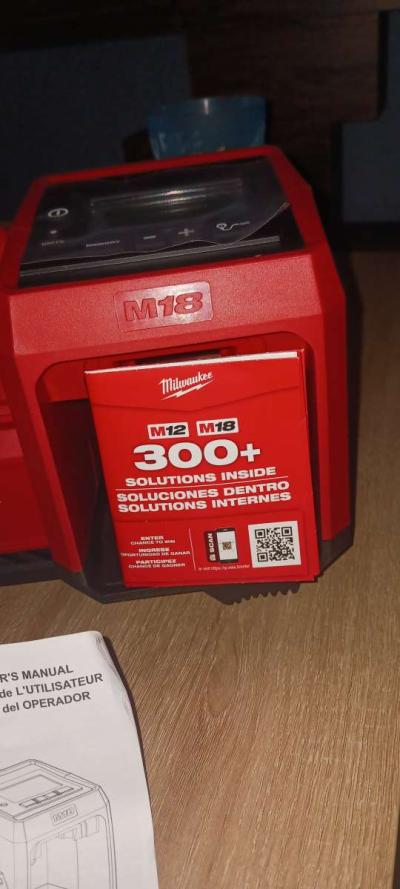 Milwaukee air compressor brand new never used Straight Out o - Thumbnail 3