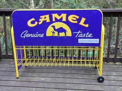 Vintage 1994 Camel Cigarettes Metal Rack Display - Thumbnail 3