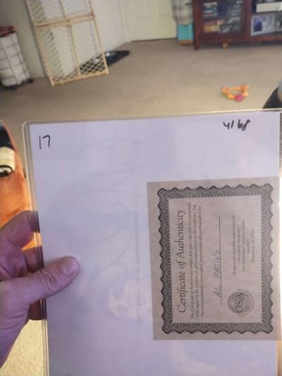 authenticated Al Pacino autograph - Thumbnail 3